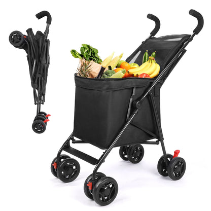 Multifunctional Cart Folding Portable  Durable Lightweight Market Purchase Bag Trolley,Pet Stroller,For Picnic