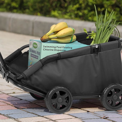 4 Wheels lightweight Folding Dog Teddy Stroller Dog Cat Pet Stroller for Travelling Shopping Walking Playing for Small Dogs Cats